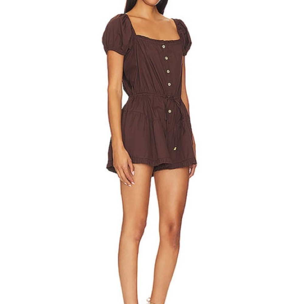Free People A Sight For Sore Eyes Cotton Romper